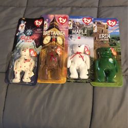 TY 1994 House Charities Set Of 4 1-1