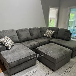 Color Options Dual Chaise Sectional Couch ⭐$39 Down Payment with Financing ⭐ 90 Days same as cash
