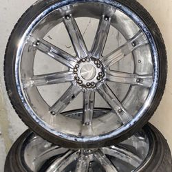 26” Rim And Wheel