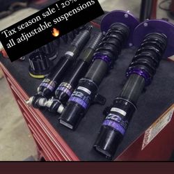 D2 Racing Coilovers Get Approved For Finance Now 