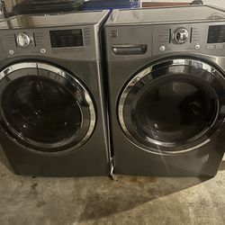 Kenmore Washer And Dryer (Chrome) Model 91383 & 41393