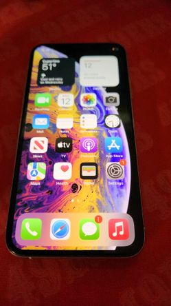 Apple iPhone XS  256 GB AT&t Unlocked Mint Condition 2 New  Cases Screen Protector And Charger Cricket T-Mobile  MetroPCS 