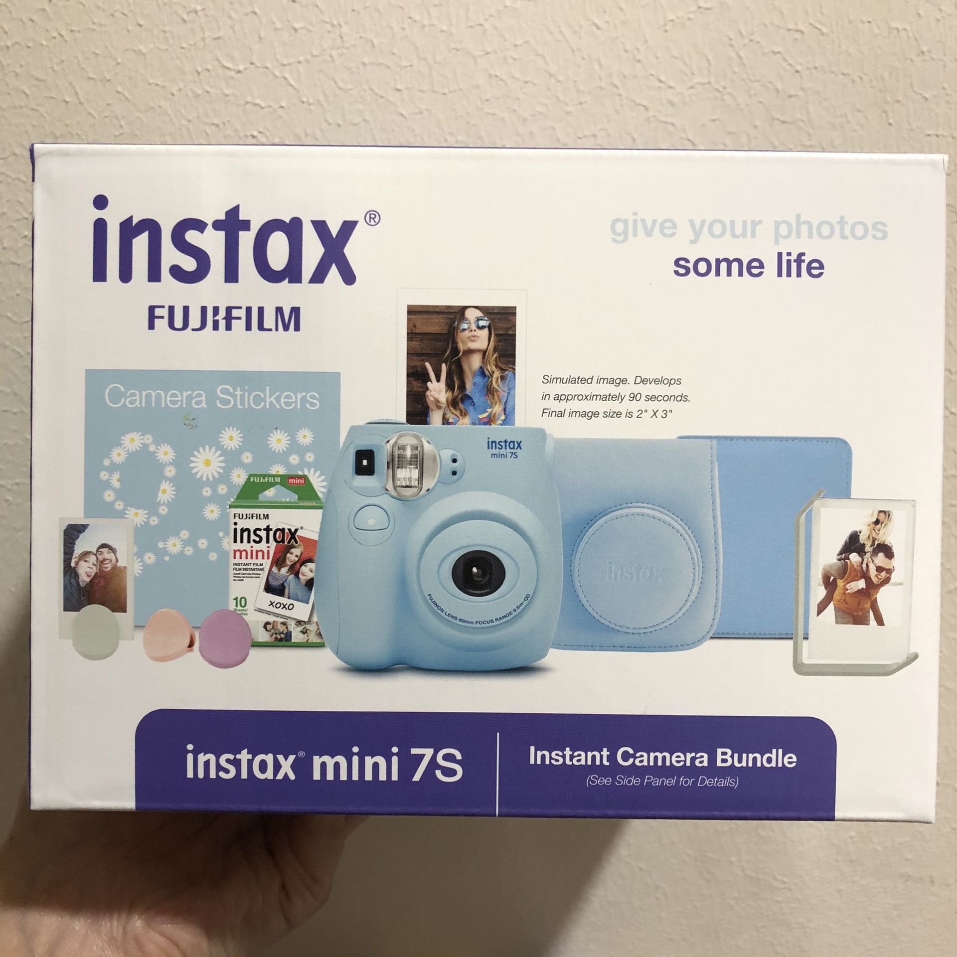 NEW Fujifilm Instax Mini 7S Instant Camera Bundle
