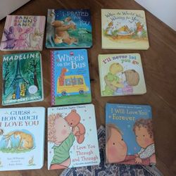 Kids Board Books Bundle (9 Books)