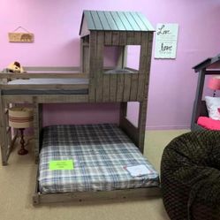 Twin Over Full Bunk Bed $39 Down Fast Delivery