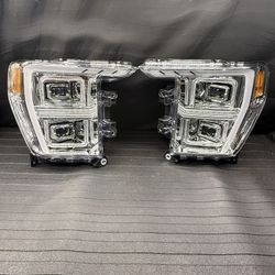 2021 - 2023 Ford F150 F-150 Headlights Full LED NEW