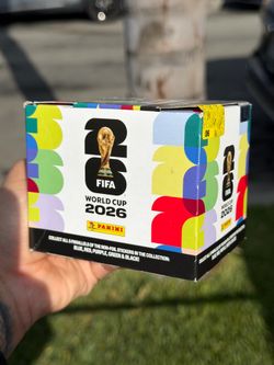 Panini FIFA World Cup 2026 Sticker Box – 50 Packs