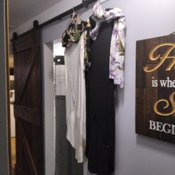 #2 -Asymmetrical Dresses with Interchangeable Scarfs