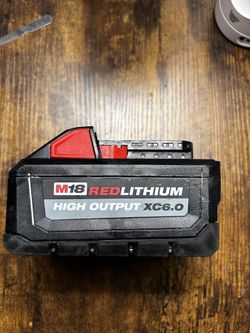Milwaukee 6.0 Amp High Output. Used On My Impact For A Month. Switched To Dewalt. 