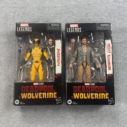 Marvel Legends Wolverine Lot Of 2 X-men 