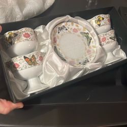 Decorated Desert Dish 