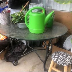 Glass Patio Or Dining Table 