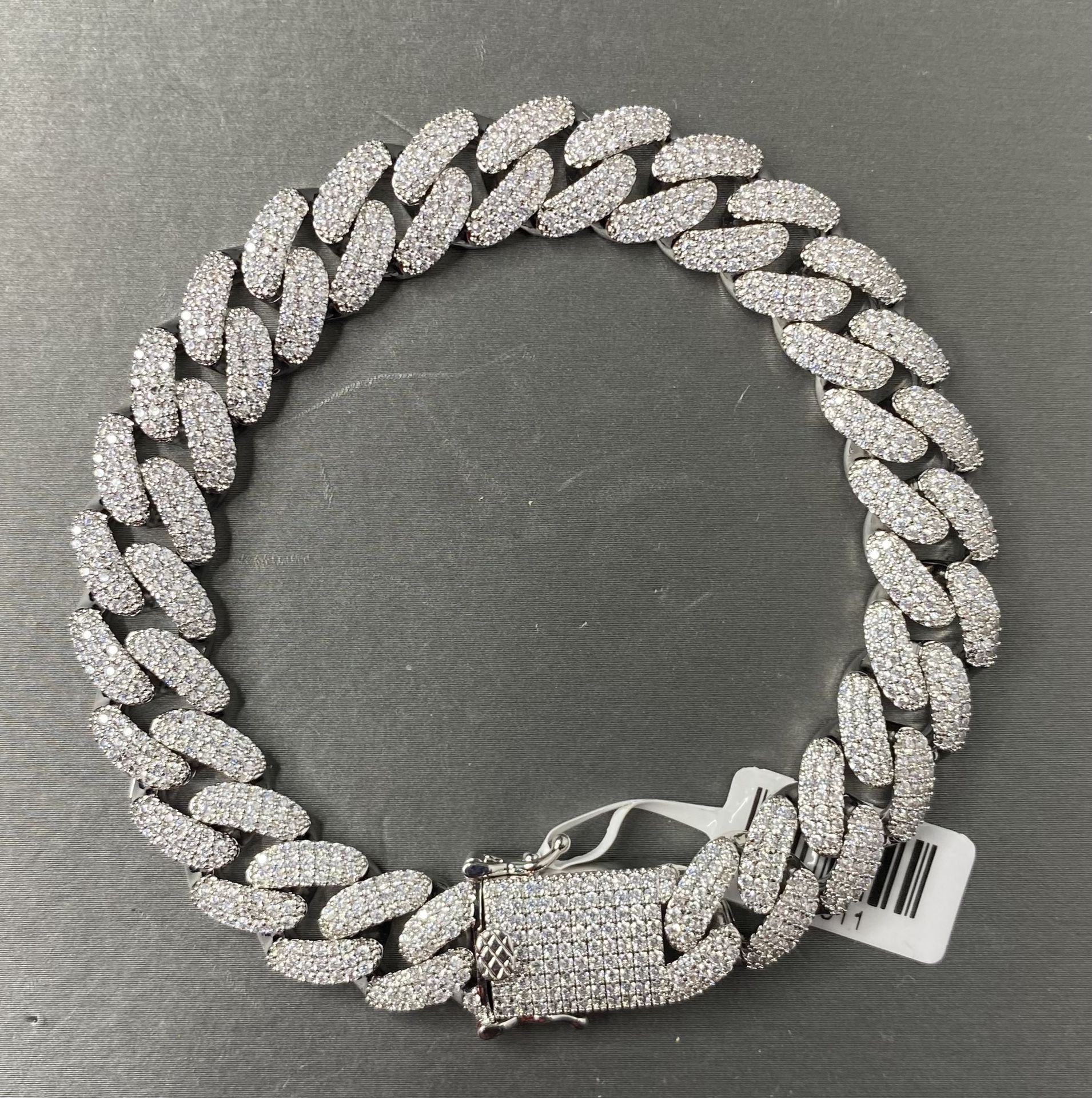 Cuban Link Iced Out Bracelet Gold Plated