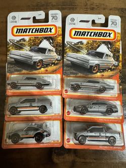New Matchbox Special Edition Die Cast Cars Dodge 70 Years  Edition