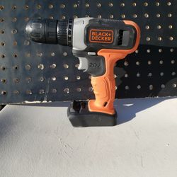 Black & Decker Drill Driver 20V BCD702 (TOOL ONLY)