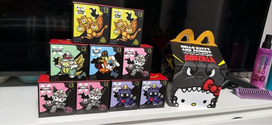 Hello Kitty Godzilla McDonald’s Toys