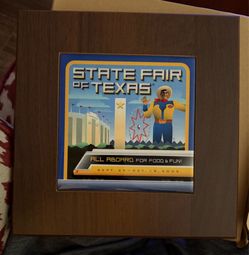 2009 State Fair of Texas Employee tile plaque