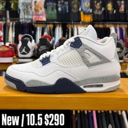 Jordan 4 midnight blue 10.5, 13