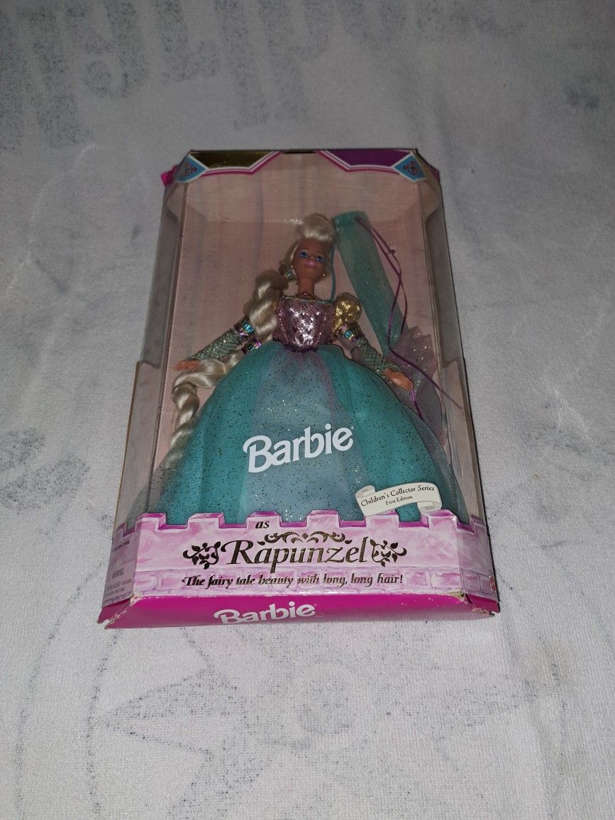 Brand New Vintage 1994 Barbie Doll As Rapunzel From The Children's Collector Series First Edition (Box Is Worn)