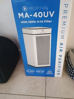 Medify AIRx MA-40UV with HEPA H14:filter