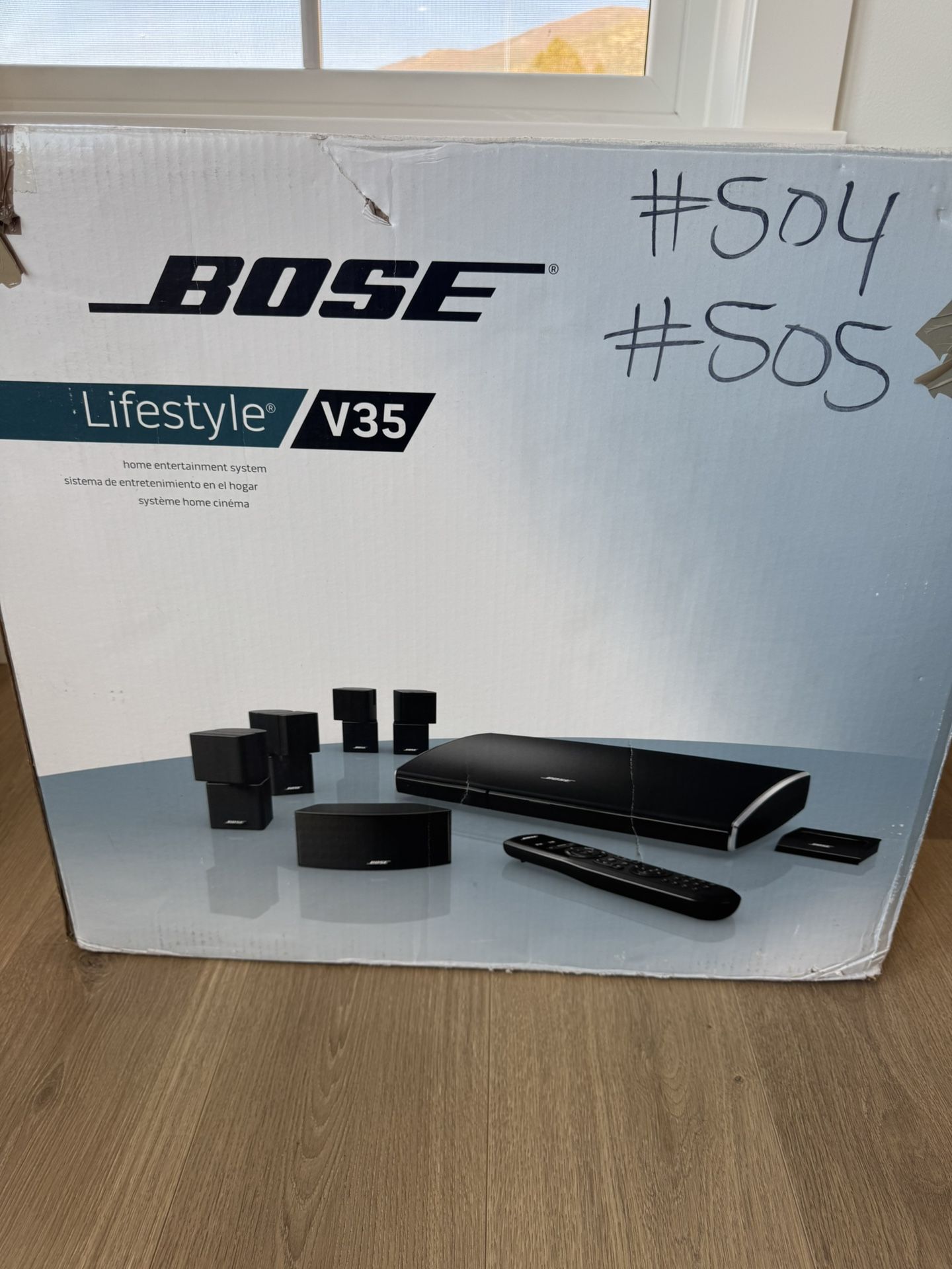 Bose Lifestyle V35 Surround Sound Home Theater System