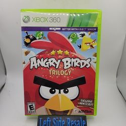 Angry Birds Trilogy ( Microsoft Xbox 360 , 2012 ) - CIB -