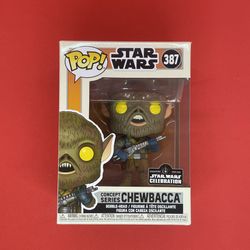 Funko Pop! Concept Series Chewbacca #387 Star Wars Celebration 2020 Vinyl Figure