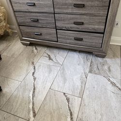 6 Drawer Dresser Brown 