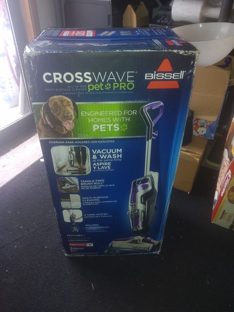 Bissell crosswave pet plus pro