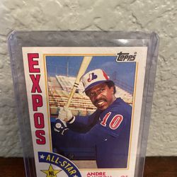 84 Topps Andre Dawson All Star