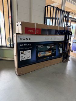 77 Inch Sony Bravia 8 OLED 4K UHD Smart Google TV