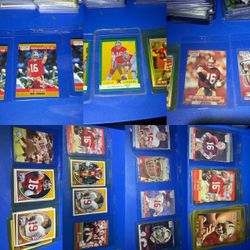Joe Montana cards $3 each !
