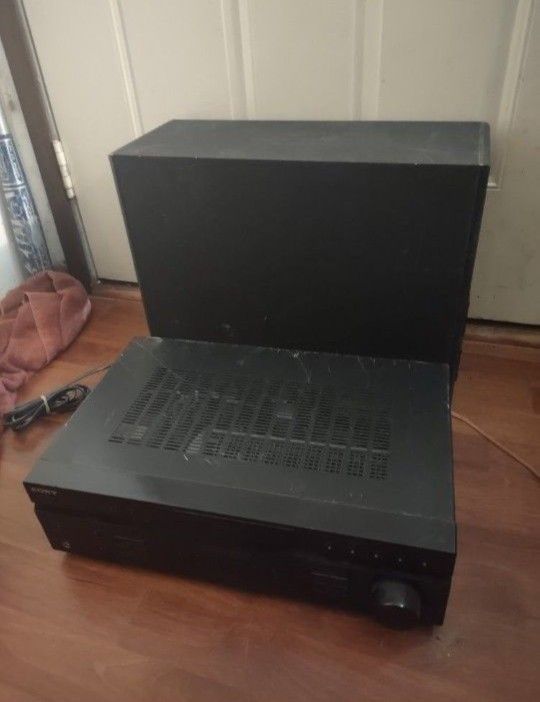 Sony And Bose Stereo Speaker System Combo Will Not Separate Works Great