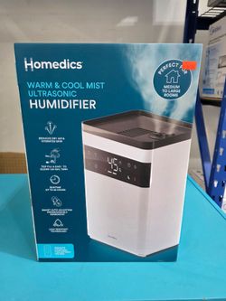 Homedics Warm & Cool Mist Ultrasonic Humidifier