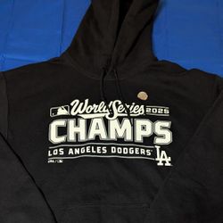 2025 World Series Champs Hoodie - LA Dodgers (Back-to-Back Titles!) - Size M