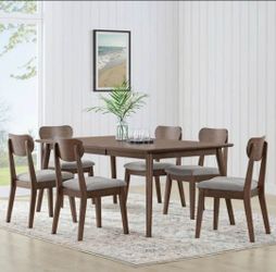 NIB- Palm Bay 7-piece Dining Table Set