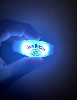 Jack Daniel’s Old No.7 Brand LED Wristband / Armband / Light Bracelets