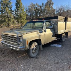 Square Body Dump Truck