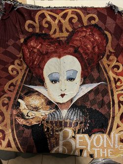 Queen Of Hearts Tapestry Through The Looking Glass