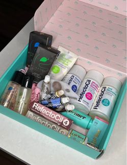 Lash lift, Lash tint, brow tint, Lash supplies