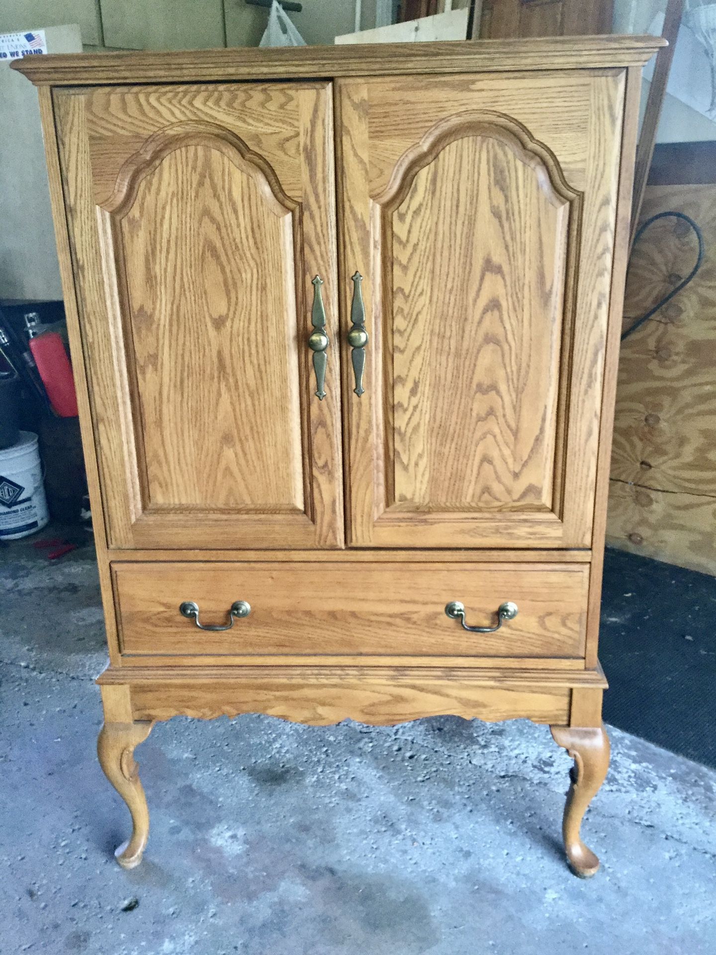 Good repurpose Piece-ideas Attached Kids Armoire/Sewing Center