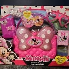 Disney Minnie Mouse Bag Playset New