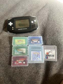 GBA black + Pokemon Games