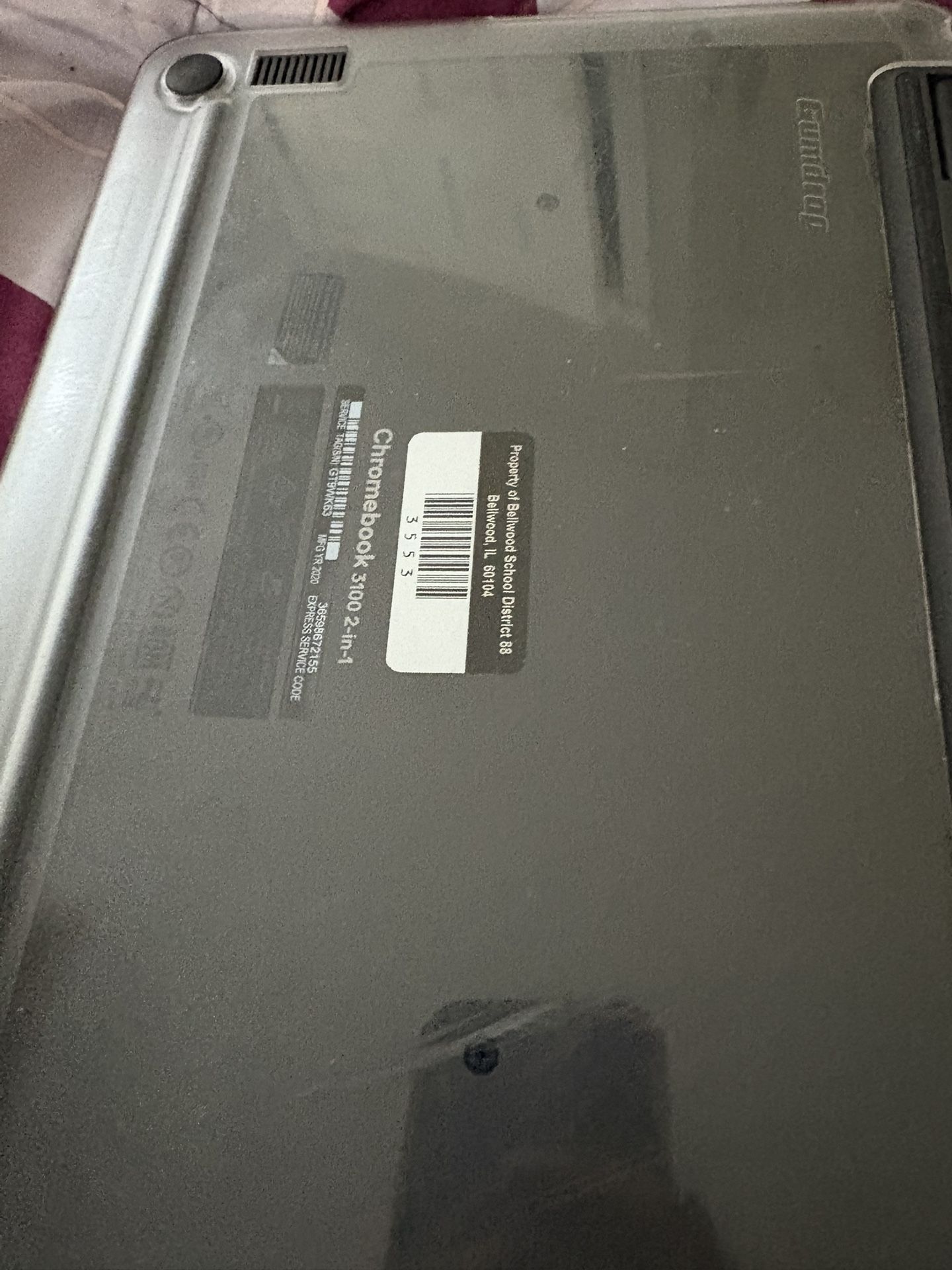 Dell Laptop Locked By A School