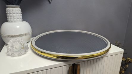18" Non skid Lazy Susan turntable tray