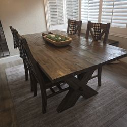 Dining Table. Chairs NOT included. 