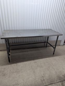 Commercial Stainless 6ft Work Table 