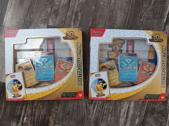 Pokemon 30th Celebration Poster Collections (2 available)