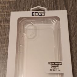 Cricket Debut S2 clear protective phone case