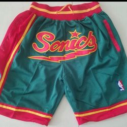 Sonics Just Don Shorts Size XL